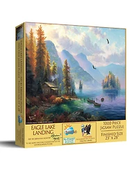 SunsOut Eagle Lake Landing 1000 piece Jigsaw Puzzle for Adults