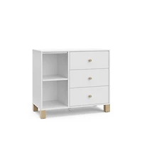 Storkcraft California 3 Drawer Combo Dresser