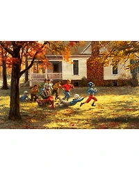SunsOut Fall Football 550 piece Jigsaw Puzzle for Adults