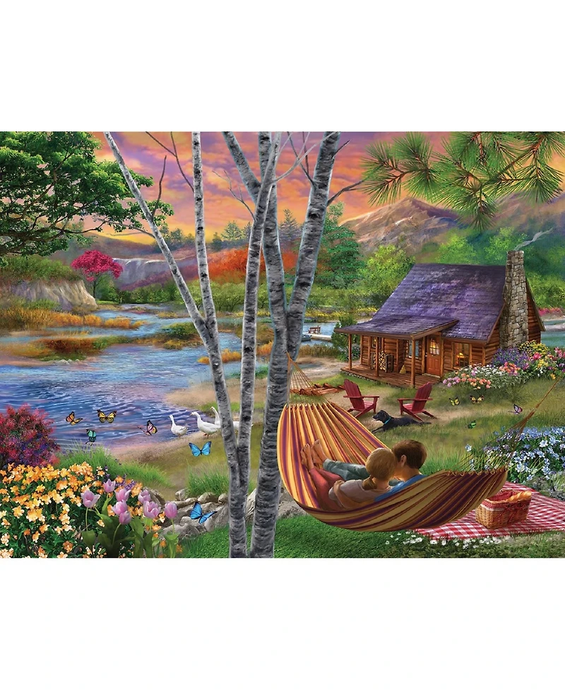 SunsOut Lazy Afternoon 1000 piece Jigsaw Puzzle for Adults