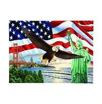 SunsOut From Sea to Shining Sea 1000 piece Jigsaw Puzzle for Adults Fourth of July