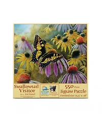 SunsOut Swallowtail Vistor 550 piece Jigsaw Puzzle for Adults