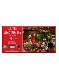 SunsOut A Little Christmas Fun 300 piece Jigsaw Puzzle for Adults