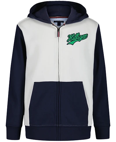 Tommy Hilfiger Boys' 8-20 Script Full-Zip Hoodie