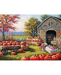 SunsOut Pumpkins for Sale 1000 piece Jigsaw Puzzle for Adults Halloween