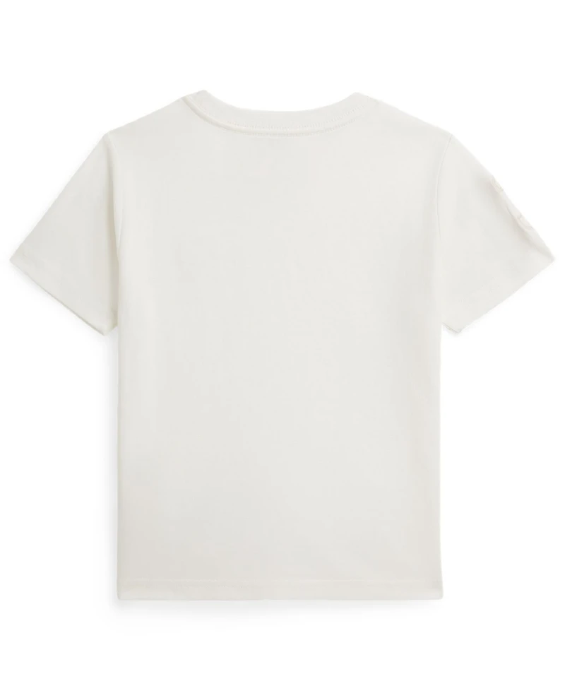 Polo Ralph Lauren Boys' 2-7 Embroidered Big Pony Crewneck T-Shirt