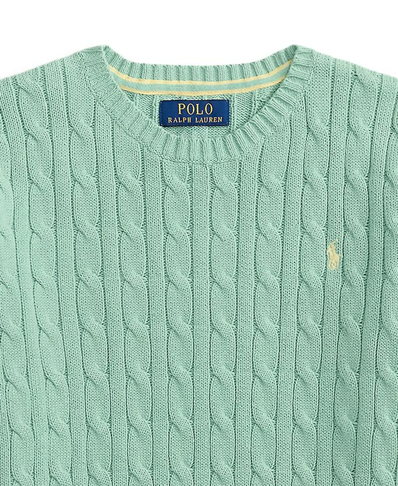 Polo Ralph Lauren Boys' 8-20 Cable-Knit Rib Cuff Sweater