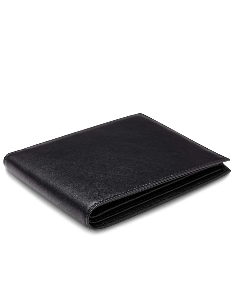 Bosca Men's Wallet, Nappa Vitello Leather Executive I.d. Wallet with Rfid Blocking