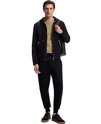 Boss by Hugo Men's Cotton-Blend Bubble-Jacquard T-Shirt