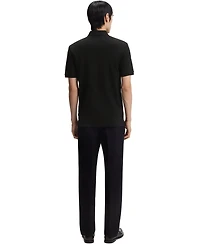 Boss by Hugo Men's Cotton-Pique Logo Artwork Polo Shirt