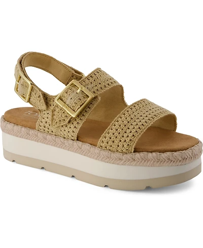 Toms Women's Giana Platform Open Toe Sandals