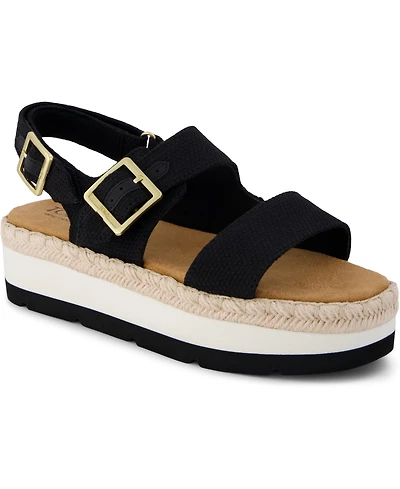 Toms Women's Giana Platform Open Toe Sandals