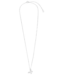 Macy's Cubic Zirconia Butterfly Pendant Necklace