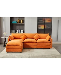 Streamdale Furniture Modular 3-Seater L-Shaped Sectional Sofa