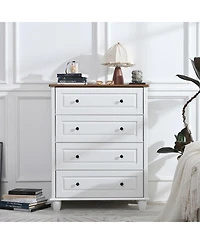 Streamdale Furniture Modern 4-Drawer Chest