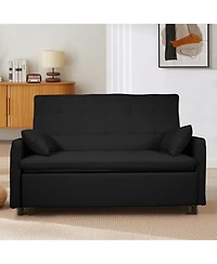 Streamdale Furniture 61" Fabric Sofa Bed - Storage, Adjustable