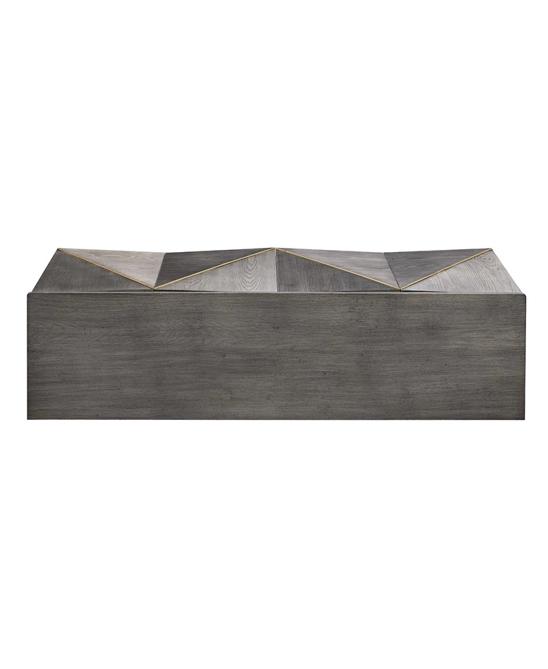 Streamdale Furniture 60" Retro Buffet Cabinet - 4-Door Sideboard with Adjustable Shelves (Gray)