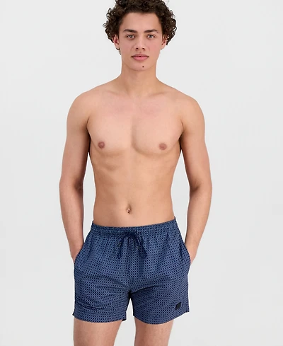 Boss by Hugo Men's Printed Dots 5" Swim Trunks