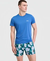 Boss by Hugo Men's Short-Sleeve Sun Protection Rashguard Swim Shirt