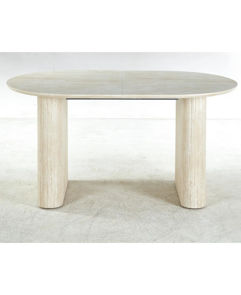 Streamdale Furniture Mdf Pedestal Dining Table