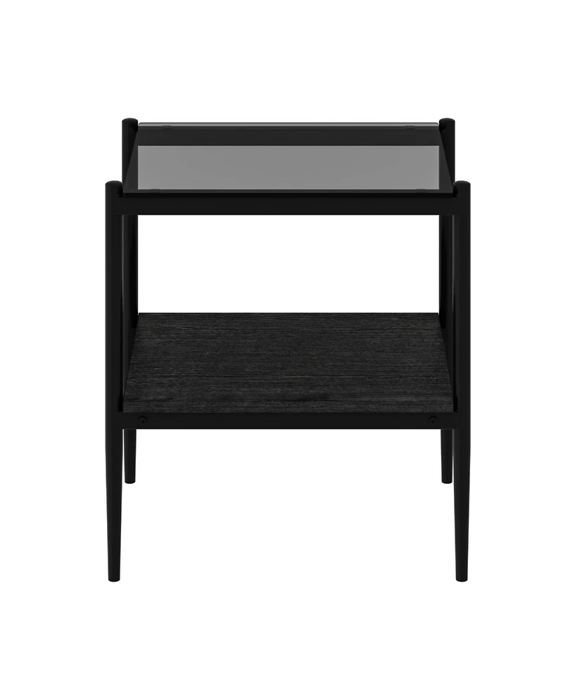 Streamdale Furniture Gray Glass Coffee & End Table Set - Modern Living Room Tables