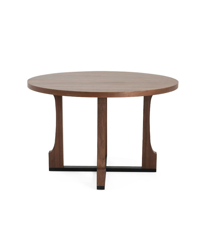 Streamdale Furniture 48" Round Farmhouse Dining Table - Seats 4