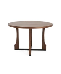 Streamdale Furniture 48" Round Farmhouse Dining Table - Seats 4