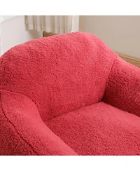 Streamdale Furniture Cozy Bean Bag Chair with Armrests Spacious and Memory Foam Filled