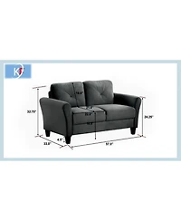 Streamdale Furniture Comfortable Sectional Couch & Sofa for Small Spaces
