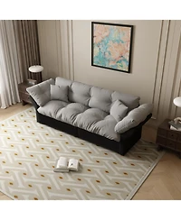 Streamdale Furniture Queen Pull Out Sofa Bed, 3-in-1 Convertible Sleeper