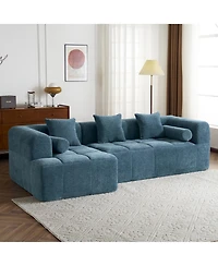 Streamdale Furniture + Sectional Sofa (Modular) + Fabric + Deep Seating & Pockets + Couch