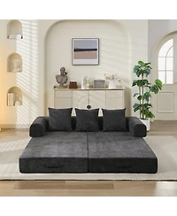 Streamdale Furniture Streamdale Comfy Convertible Folding Mattress Couch