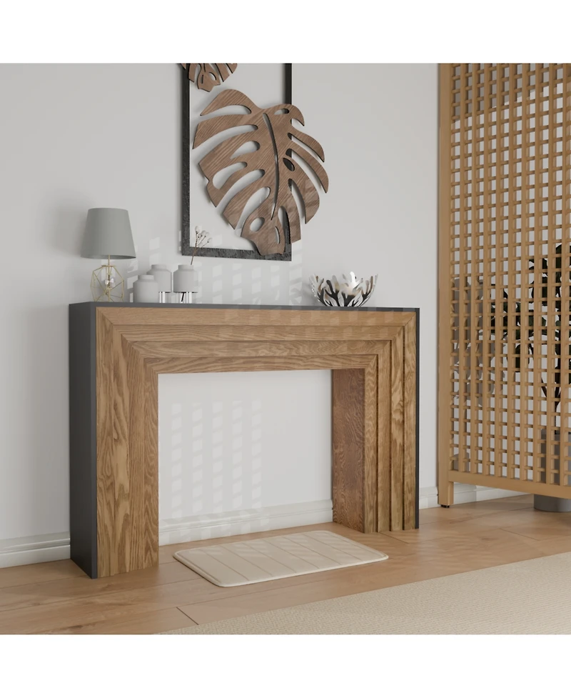 Streamdale 47in Modern Wood Console/Entry Table - Rustic & Contemporary