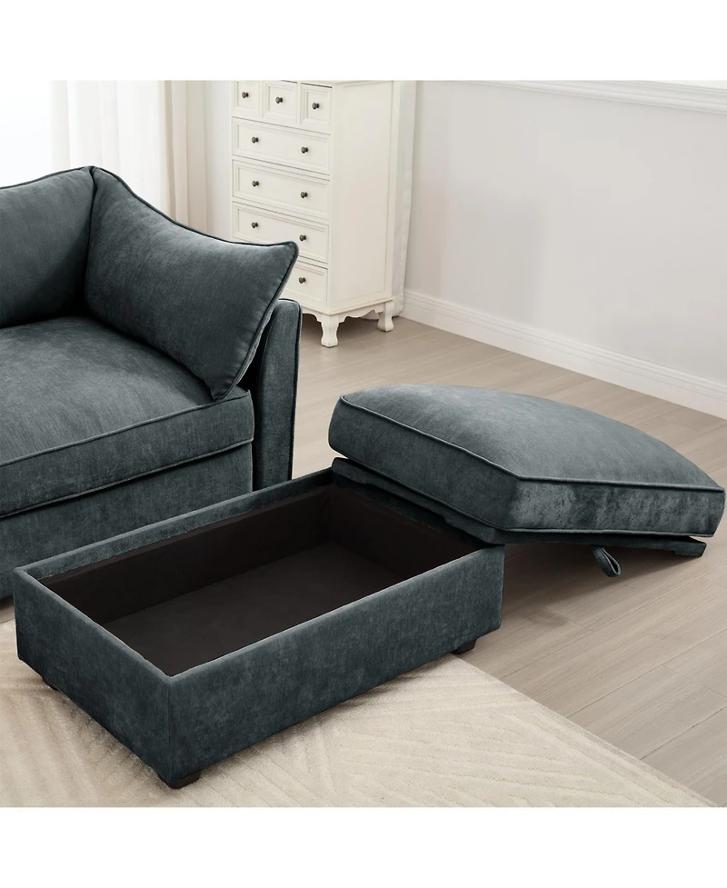 Streamdale Furniture Ottoman - chenille
