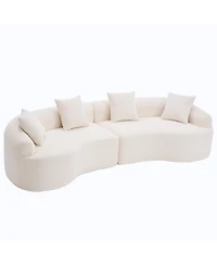 Streamdale Furniture Curved Modular Sectional Sofa