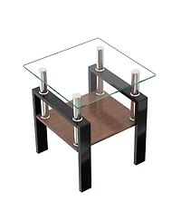 Streamdale Furniture 2 Modern Glass Tea/Coffee Tables
