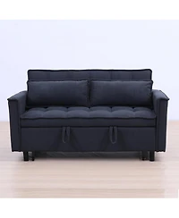 Streamdale Furniture 54.3" Double Buffer Broaching Machine Dark Gray