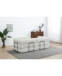 Streamdale Furniture Convertible Corduroy Sleeper Sofa Bed