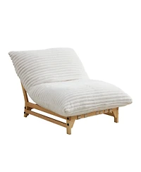 Streamdale Furniture Streamdale Corduroy Accent Armless Sofa