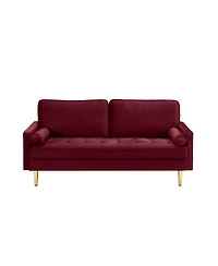 Streamdale Furniture Velvet Sofa 65 inch