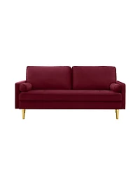Streamdale Furniture Velvet Sofa 65 inch