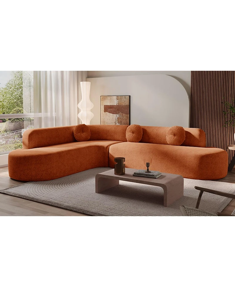 Streamdale 122" Extra Large Curved Sectional Sofa