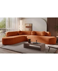 Streamdale 122" Extra Large Curved Sectional Sofa