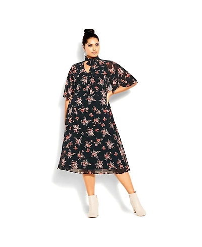 City Chic Women's Plus Alexandra Dress