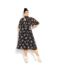 City Chic Women's Plus Alexandra Dress