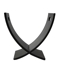 Oceanstar Contemporary X Style Wooden Magazine Rack