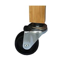 Oceanstar Bamboo Kitchen Trolley