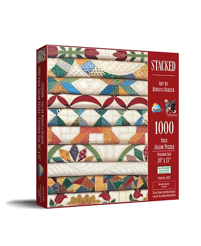 SunsOut Stacked 1000 piece Jigsaw Puzzle for Adults