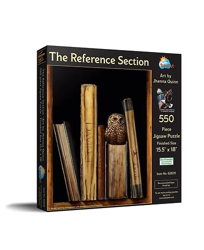 SunsOut The Reference Section 550 piece Jigsaw Puzzle for Adults