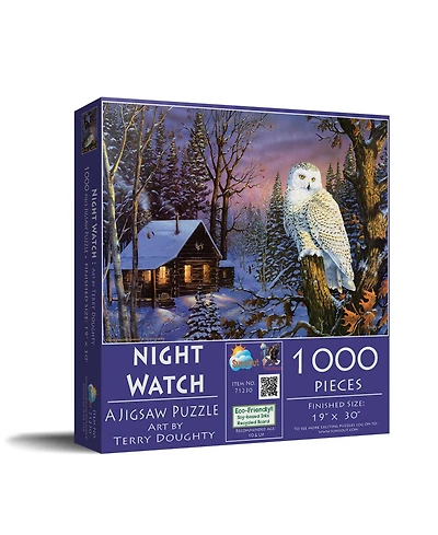 SunsOut Night Watch 1000 piece Jigsaw Puzzle for Adults